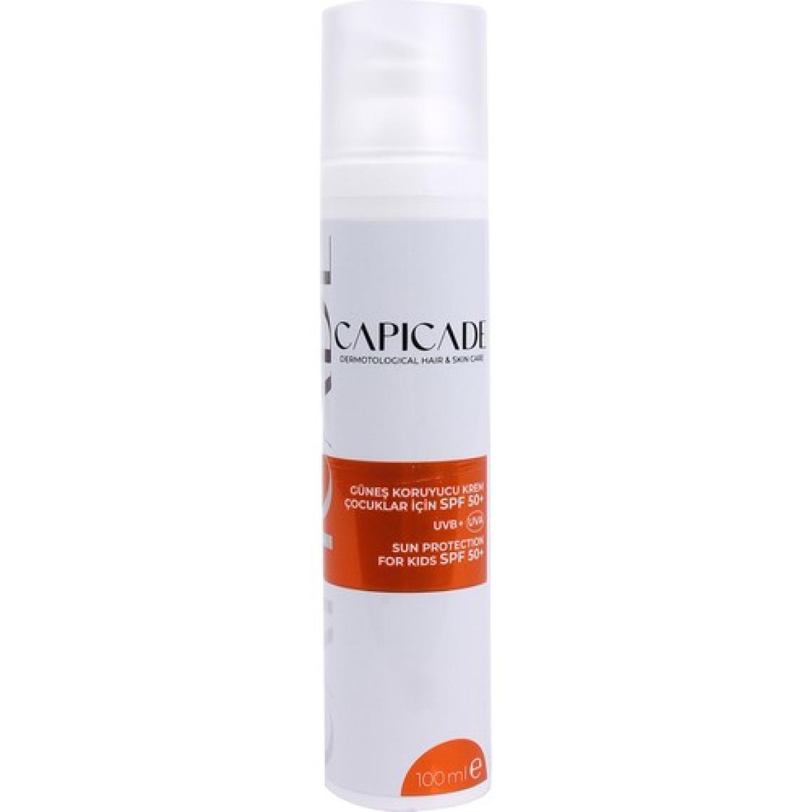 Capicade SPF50+ Güneş Koruyucu Losyun 100ml - Çocuklar İçin