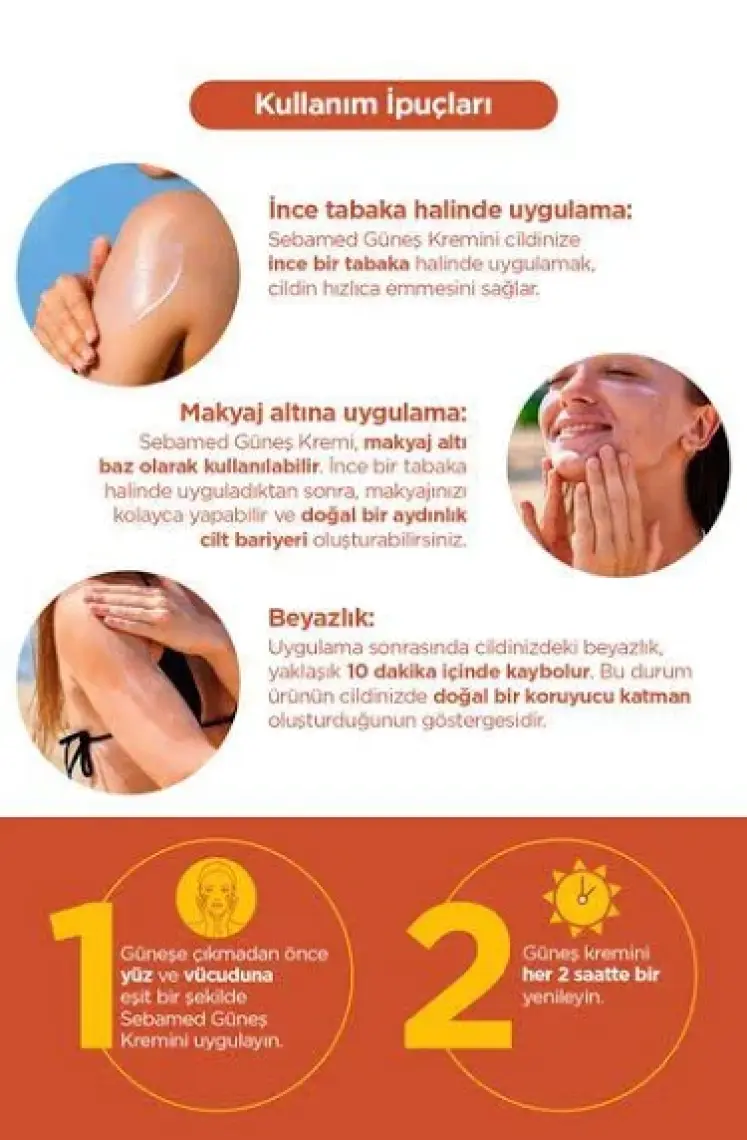 Sebamed 100 ml Bebek Güneş losyonu Spf 50
