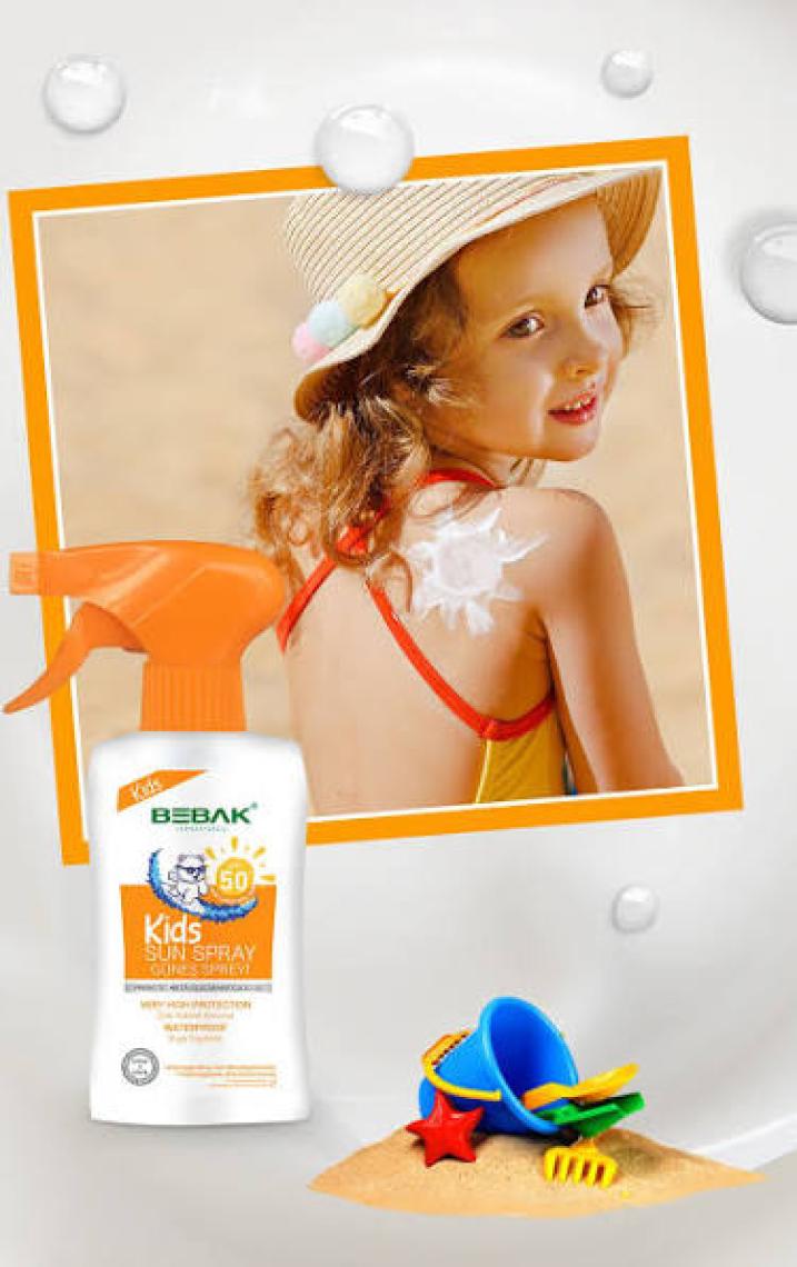 Bebak Bebek Güneş Losyonu 50+ Spf Bayb Sprey Kutulu 175 ml