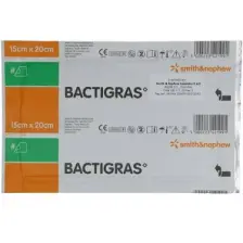 Bactigrass Antiseptik Tül Gras Sargı 20cm x 15cm