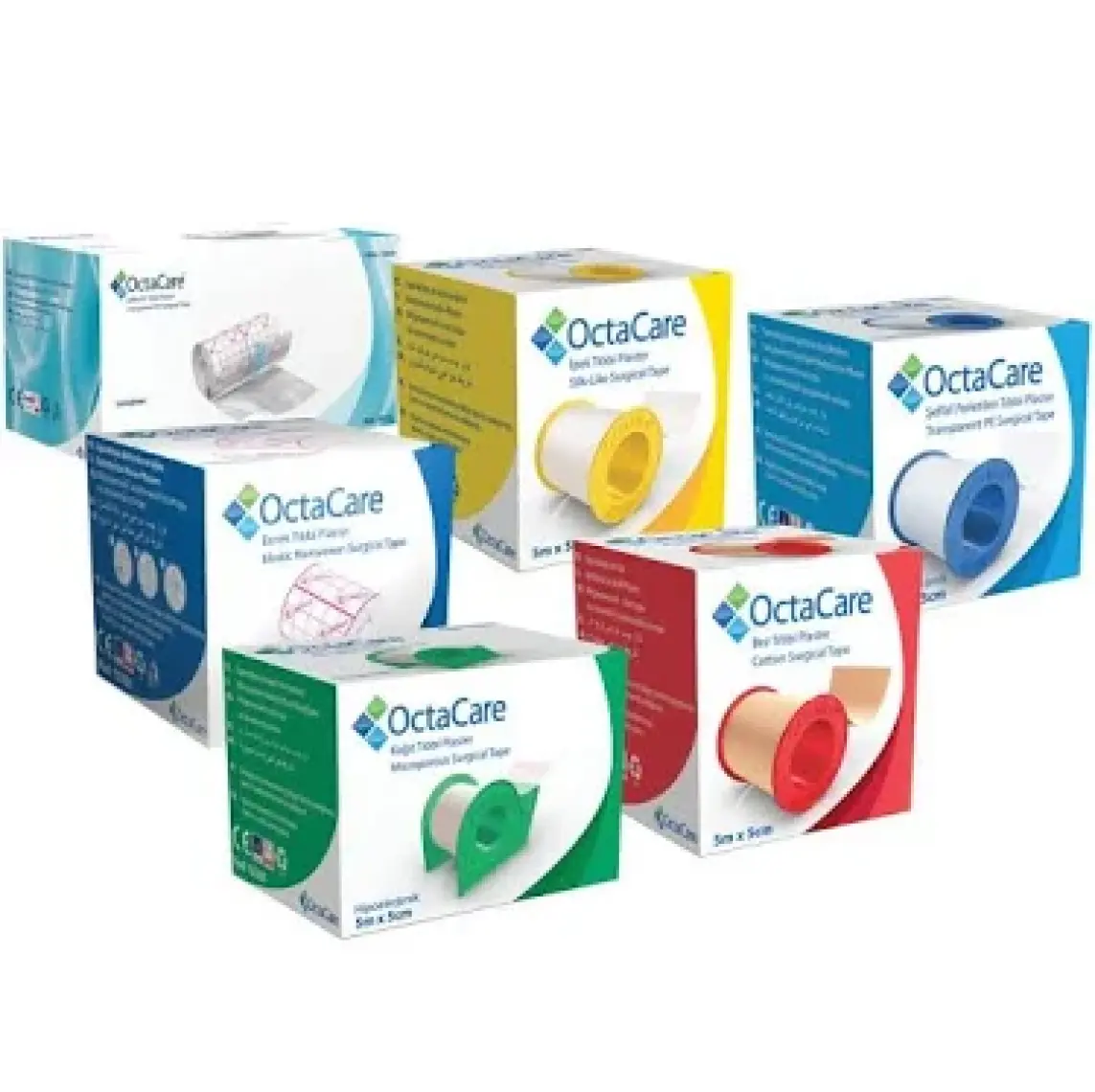Octacare 14510 Şeffaf Pu Tıbbi Su Geçirmez Flaster 5mX10cm