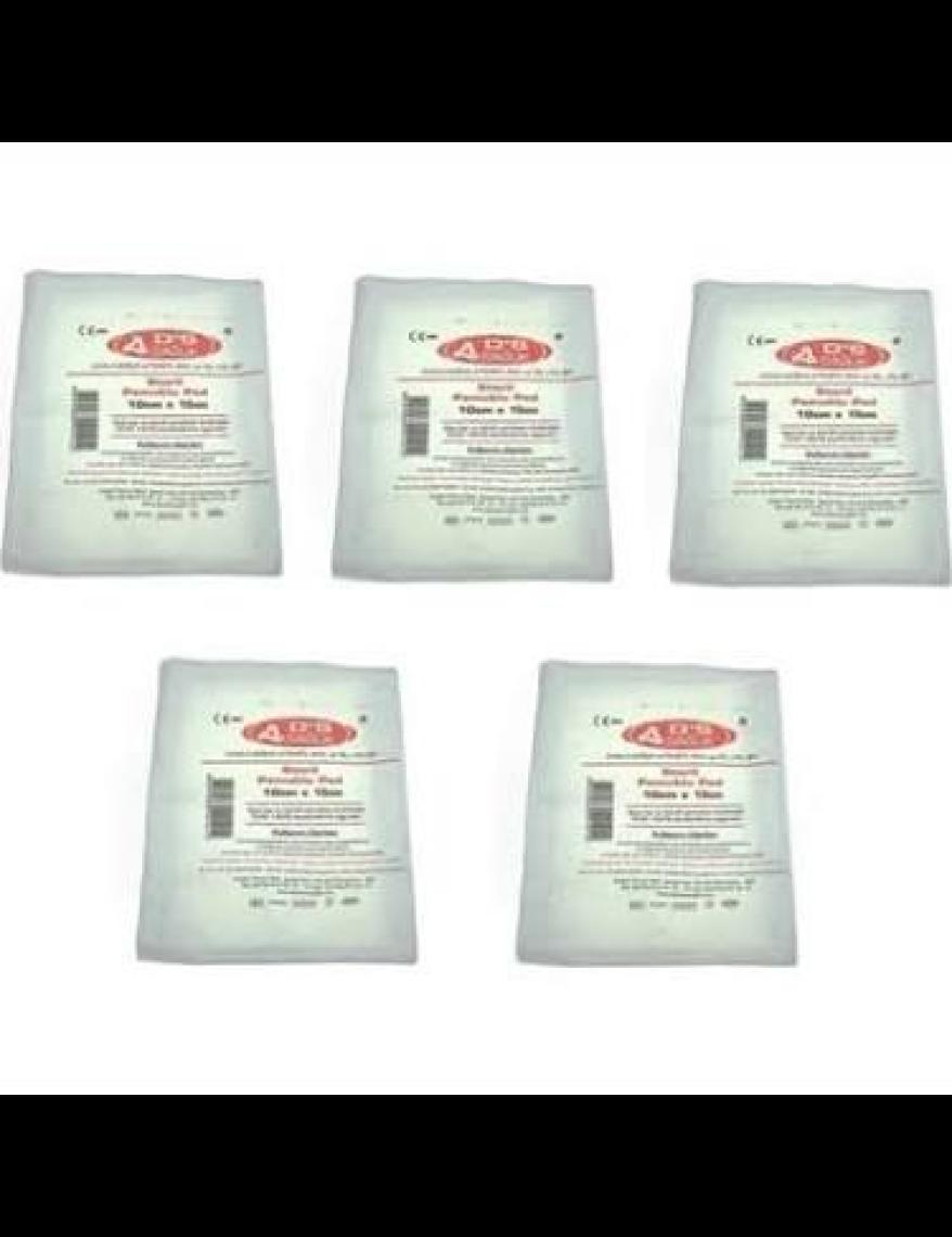 Damla Steril Pamuklu Ped 10CMX15CM 5 Adet
