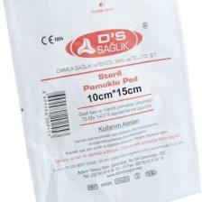 Damla Steril Pamuklu Ped 10CMX15CM 5 Adet
