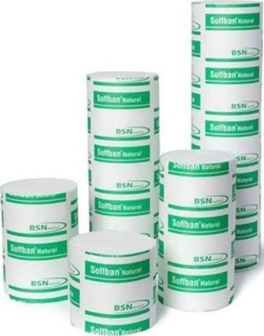 Bsn Soffban Natural Alçı Altı Ve Lenf öddem Bandajı Pamuğu 7,5cm X 2,7m