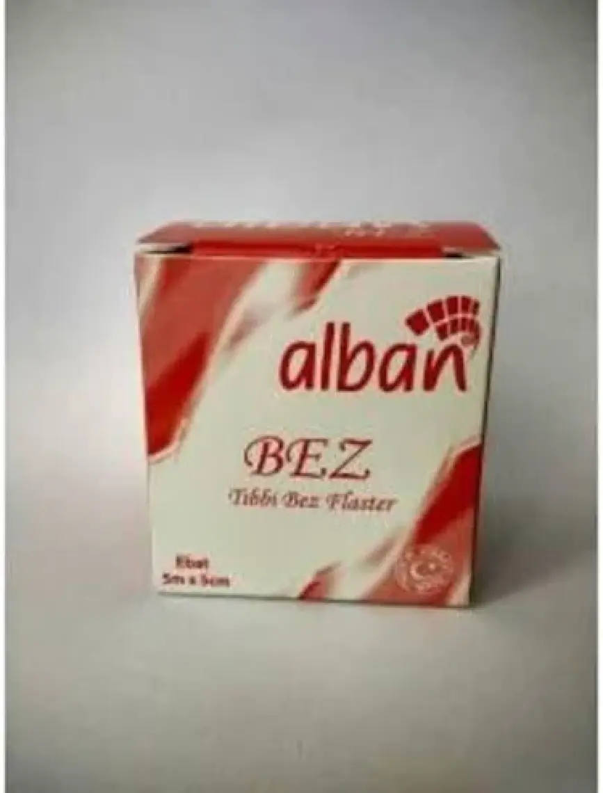 Alban Tibbi̇ Bez Flaster 5 M x 5 cm