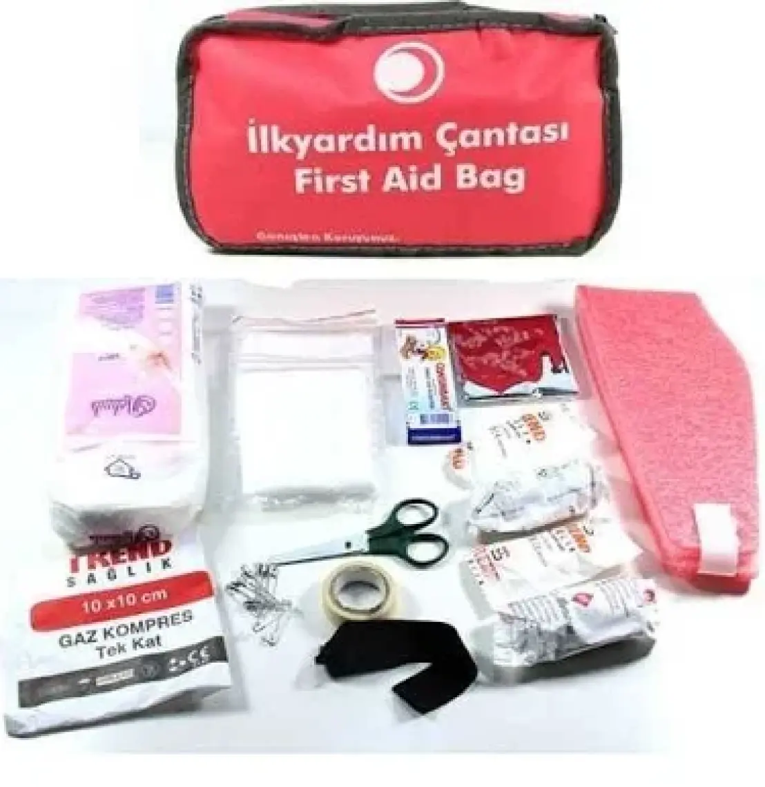 Wicromed Ilkyardım Çantası Standart - Boyunluklu
