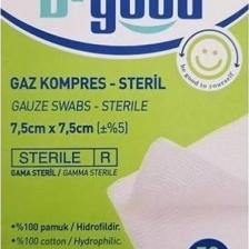 B-good B Good Gaz Kompress 7,5cm x 7,5cm 50 Li