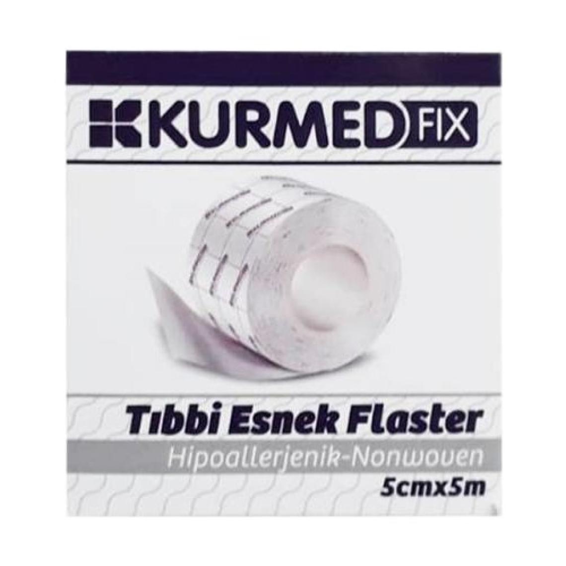 Kurmed Fix 5 cm x 5 M Hipoalerjenik Tıbbi Esnek Flaster