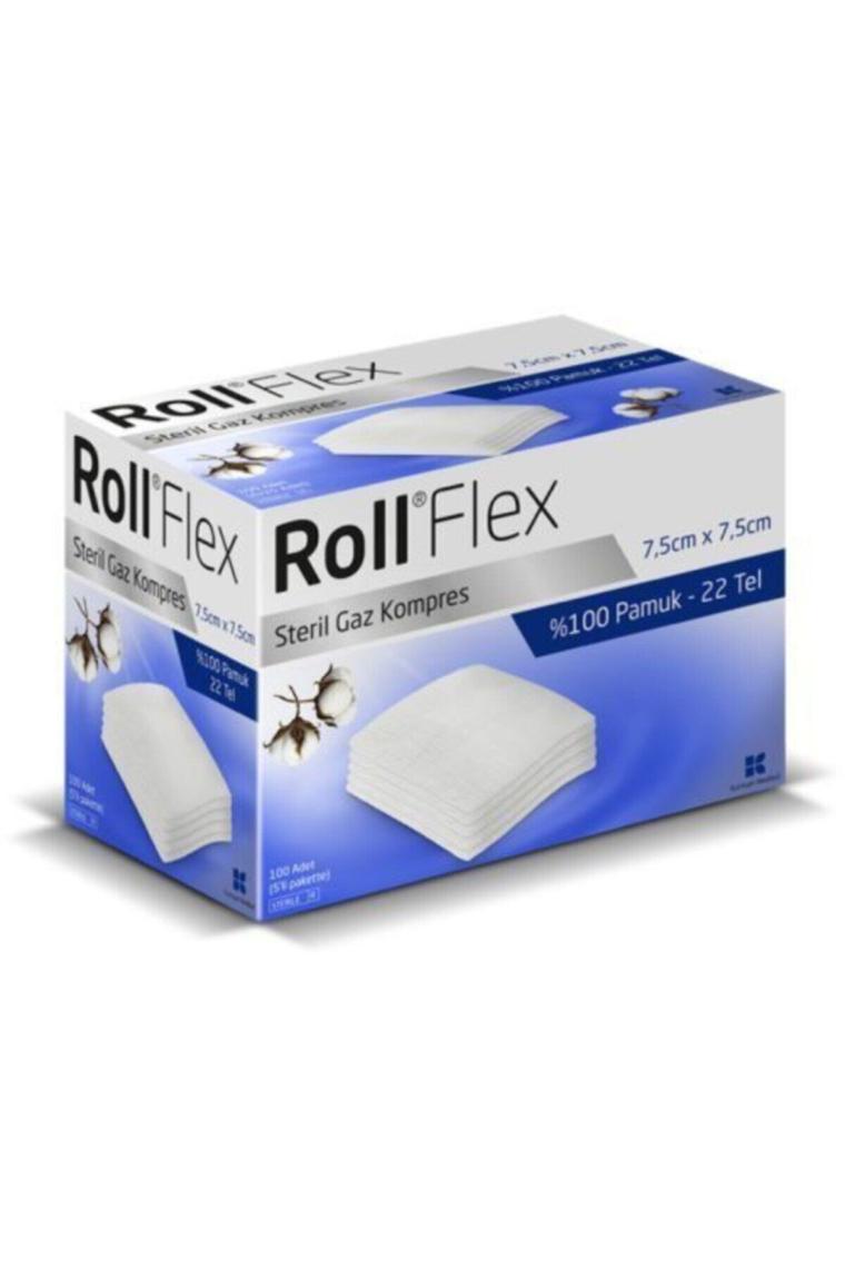 Flex Steril Gaz Kompres 100 Lü 22 Tel 1 Paket