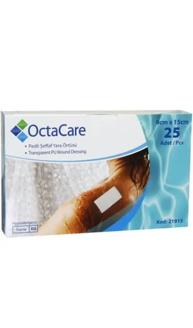 Octacare 21915 Cilt Örtüsü 9Cm X 15Cm 2 Adet