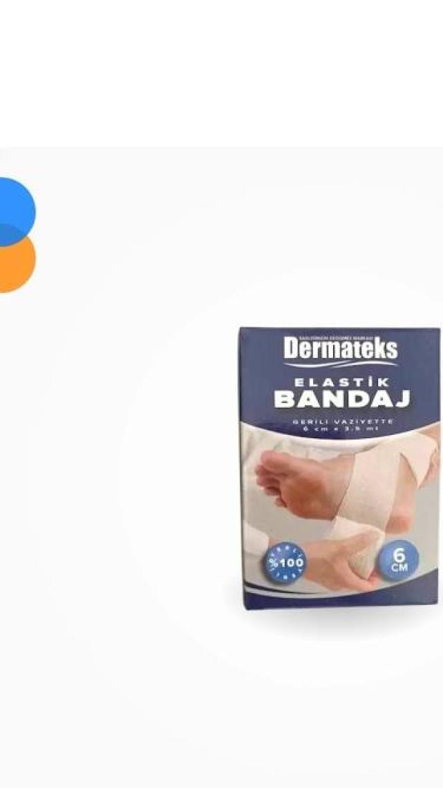Dermateks Elastik Bandaj 6 cm