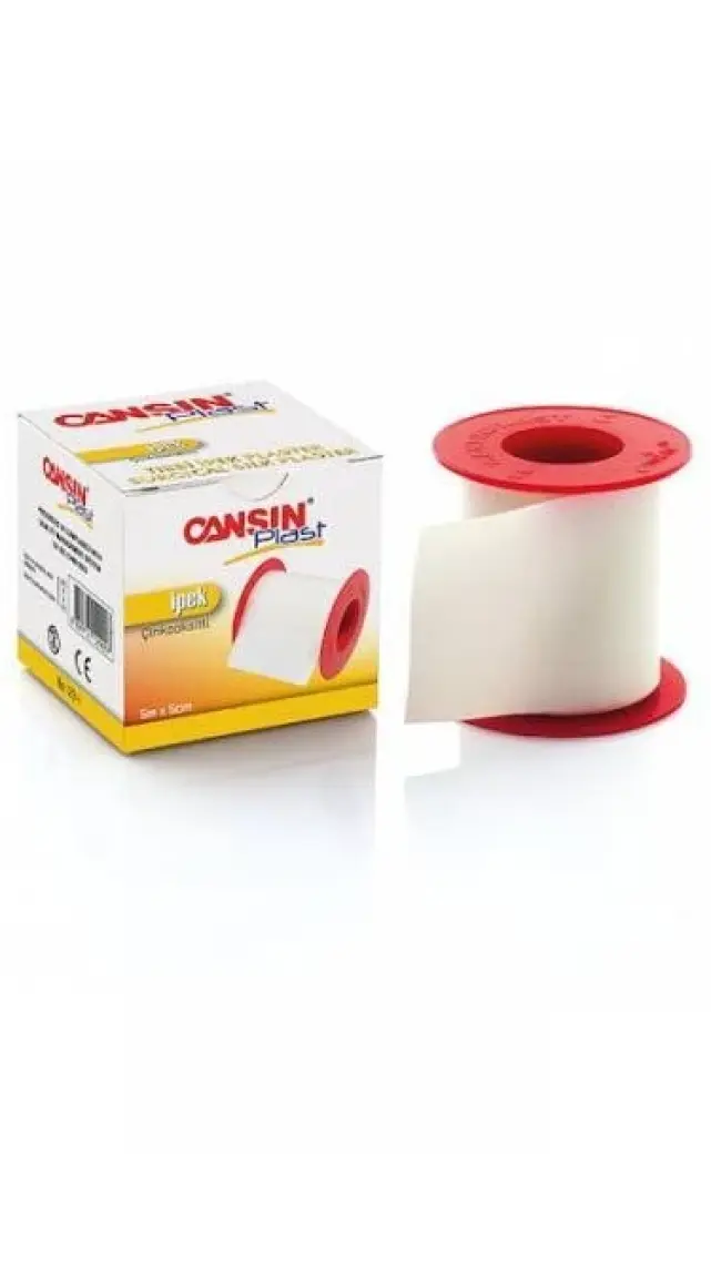 Cansın Plast Tıbbi Ipek Flaster 5m x 10CM