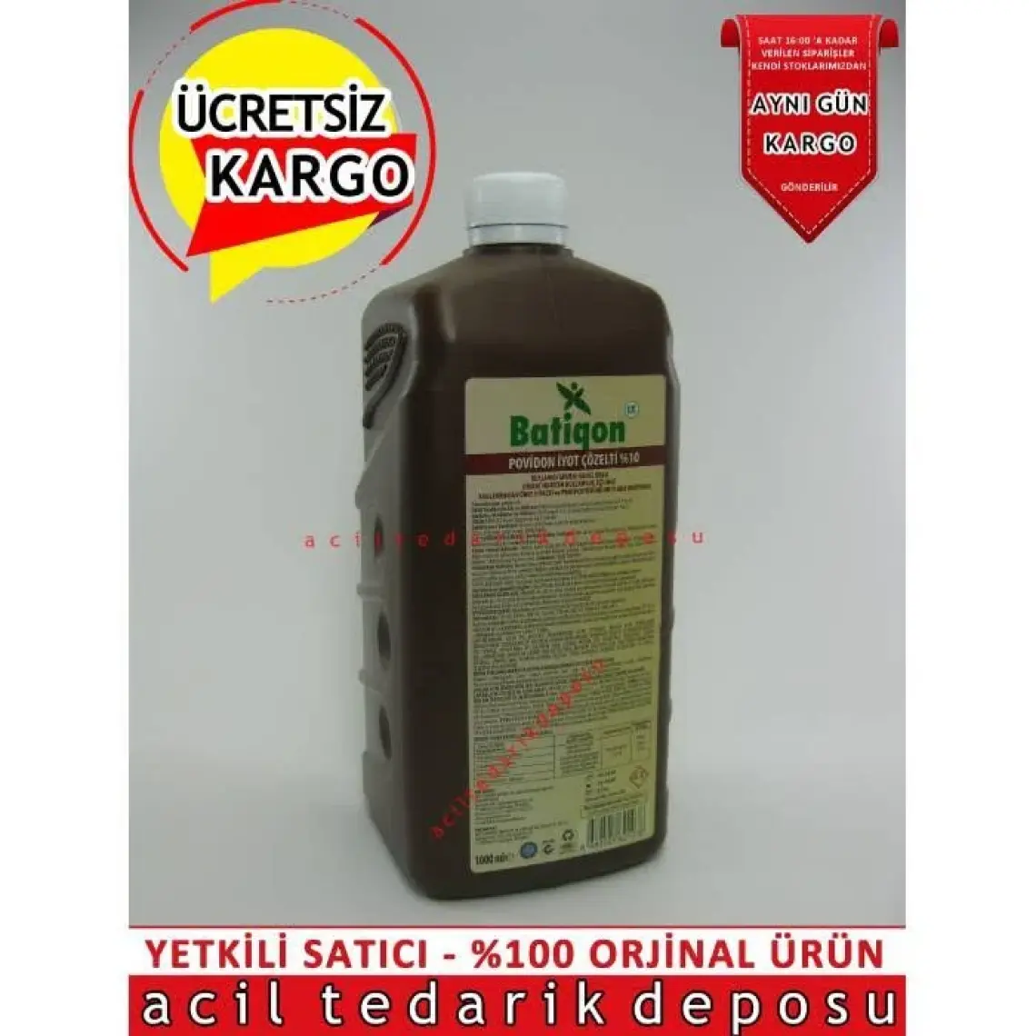 Aqua Batikon Baticonol Çözelti 1000 ml (1 lt) Aqua