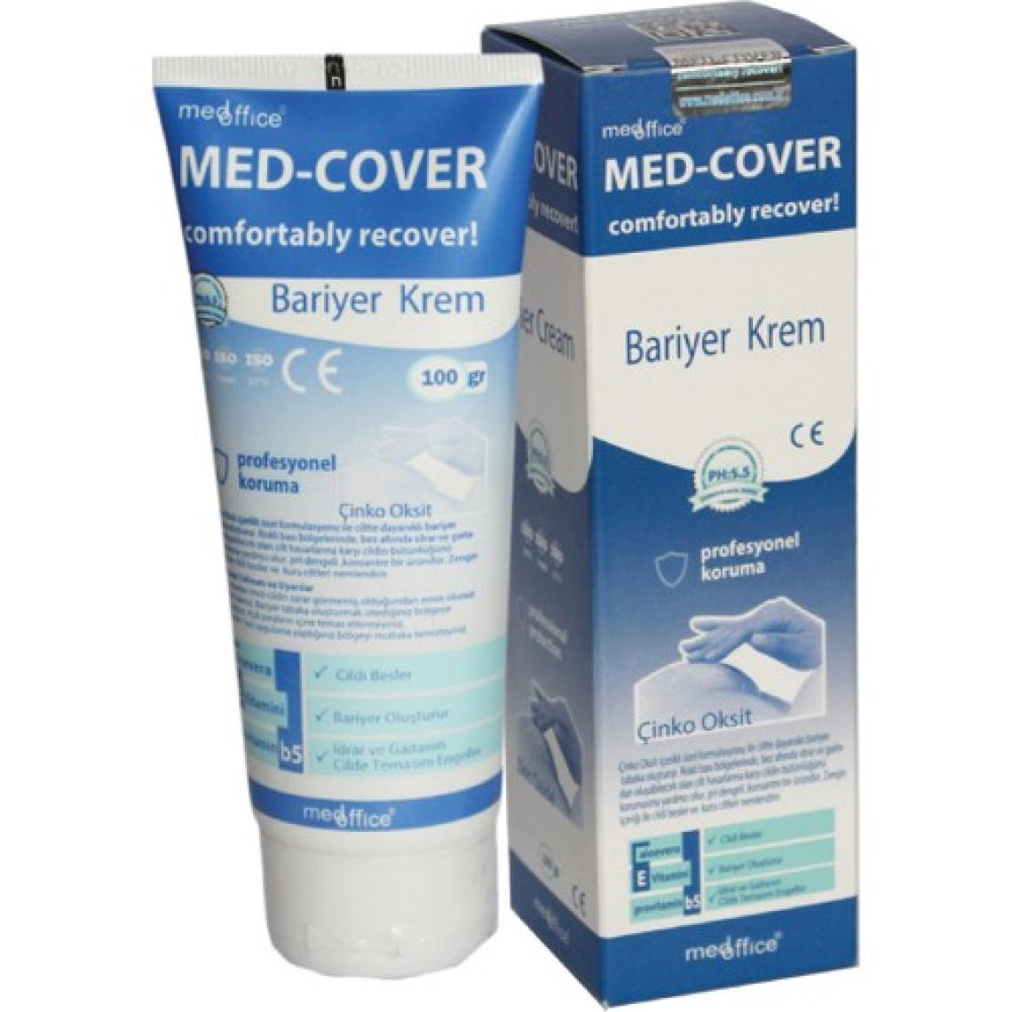 Med Cover Koruyucu Bariyer Krem - Çinko Oksitli - 100 ml
