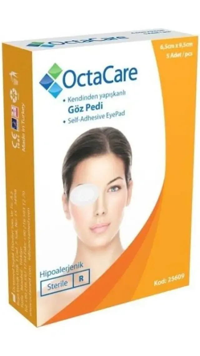 Octacare Yapışkanlı Göz Pedi