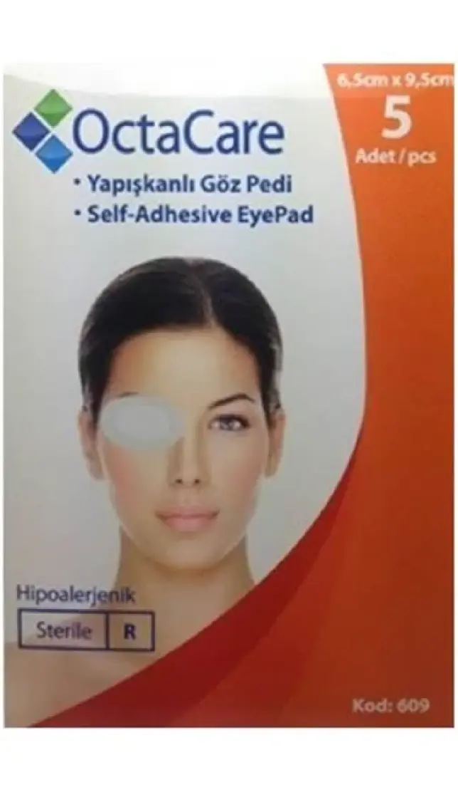 Octacare Yapışkanlı Göz Pedi