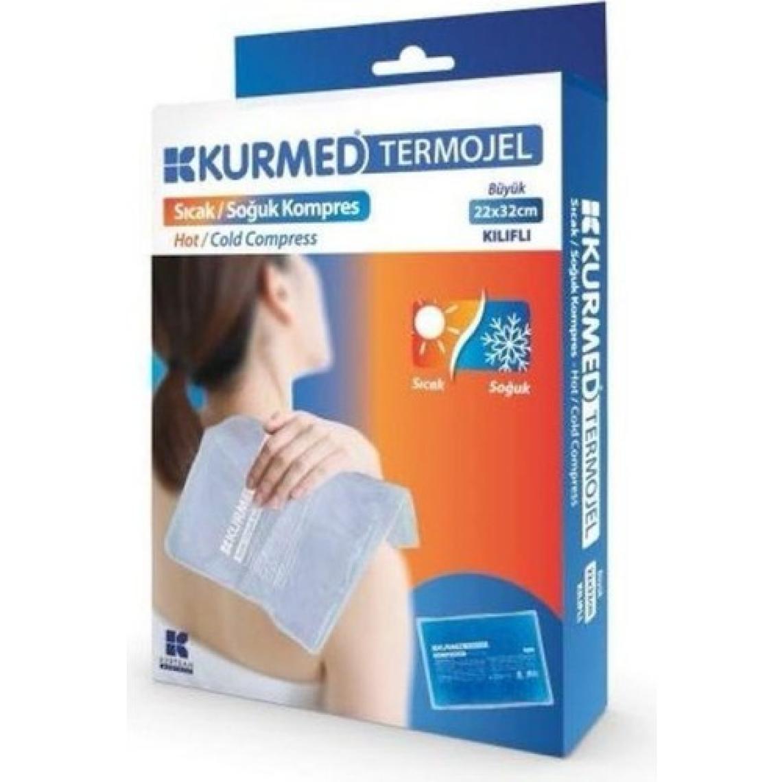 Kurmed Termojel Sıcak Soğuk Kompres 22 cm x 32 cm - Kılıflı