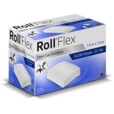Roll Flex Steril Gaz Kompres 7.5cm x 7.5cm 100'lü