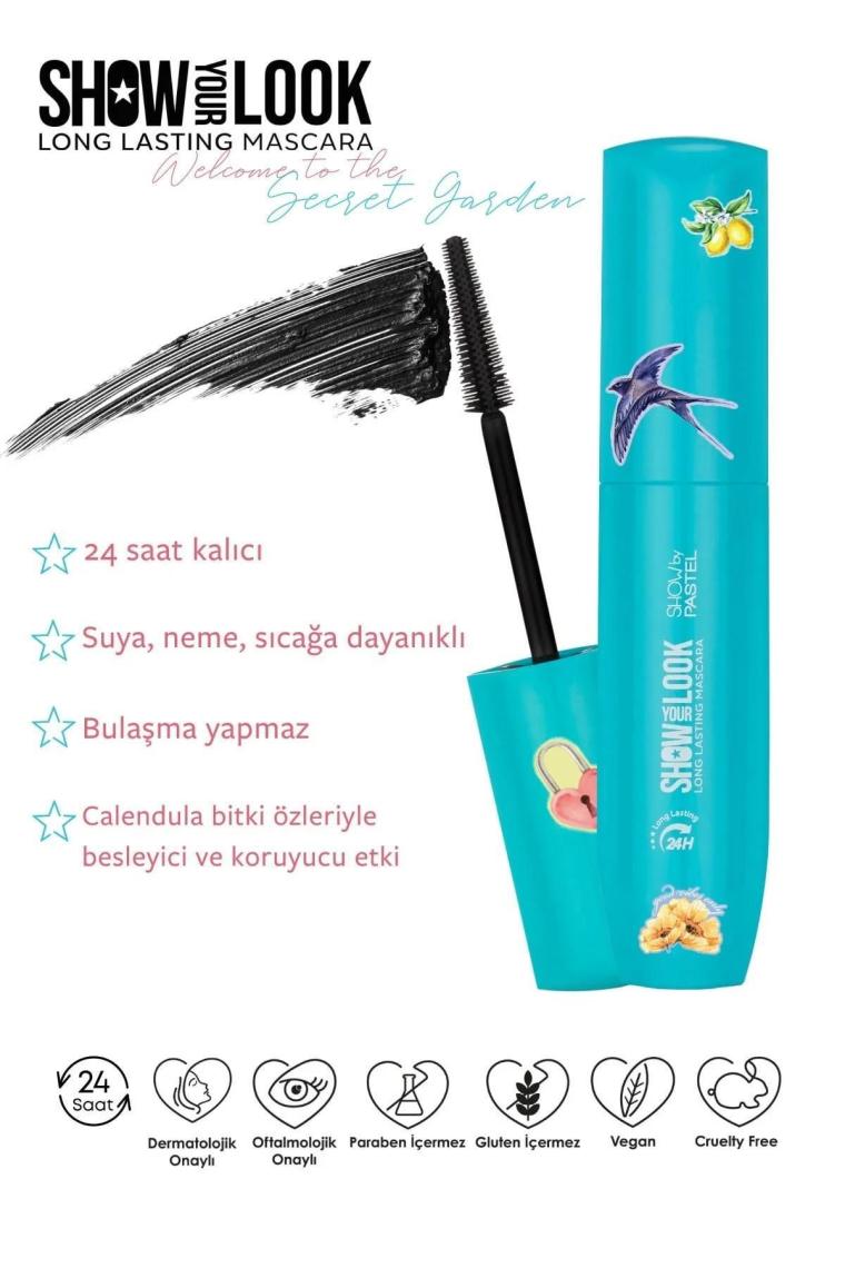 Show Your Look 24h Long Lasting Volume Mascara - Maskara Secret Garden