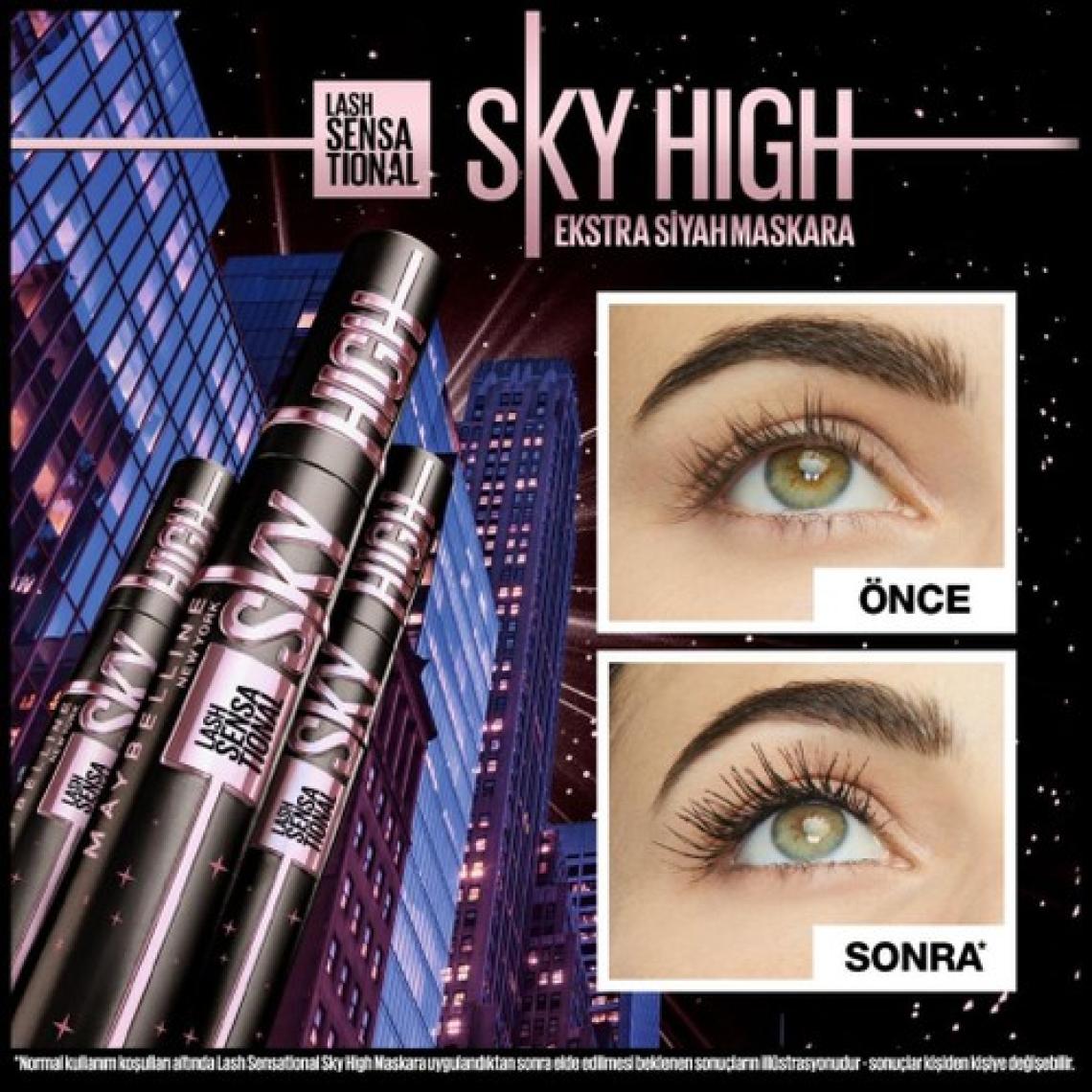 Lash Sensational Sky High Cosmic Black Siyah Maskara