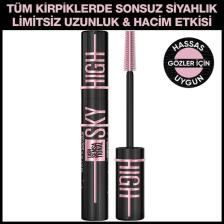 Lash Sensational Sky High Cosmic Black Siyah Maskara