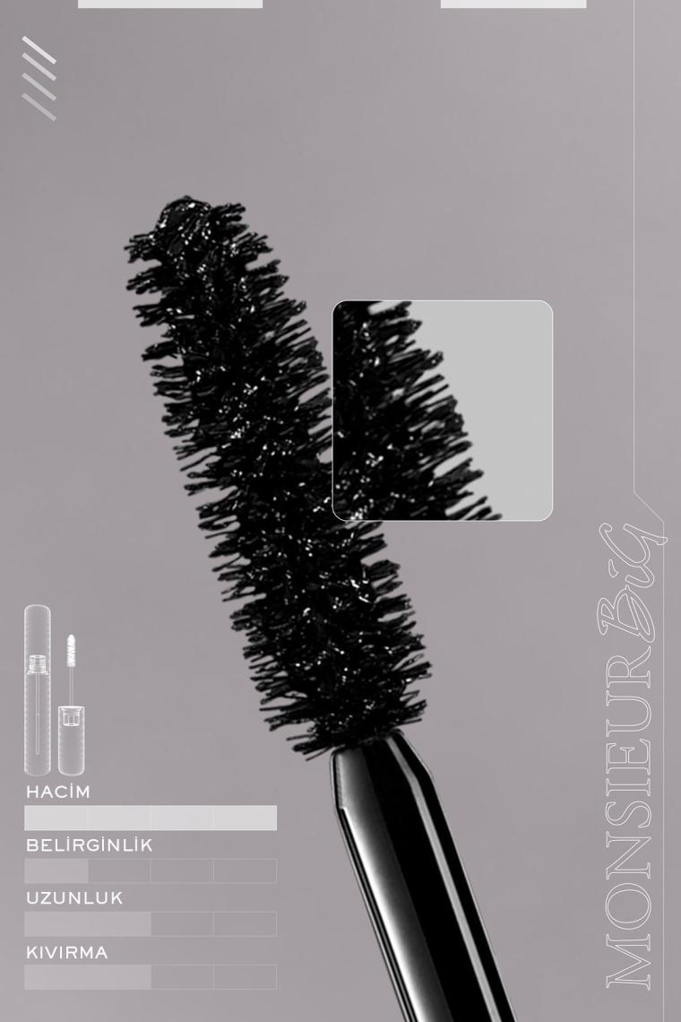 Monsieur Big Yüksek Hacim Etkili Siyah Maskara 01 Big İs The New Black 3614271682369