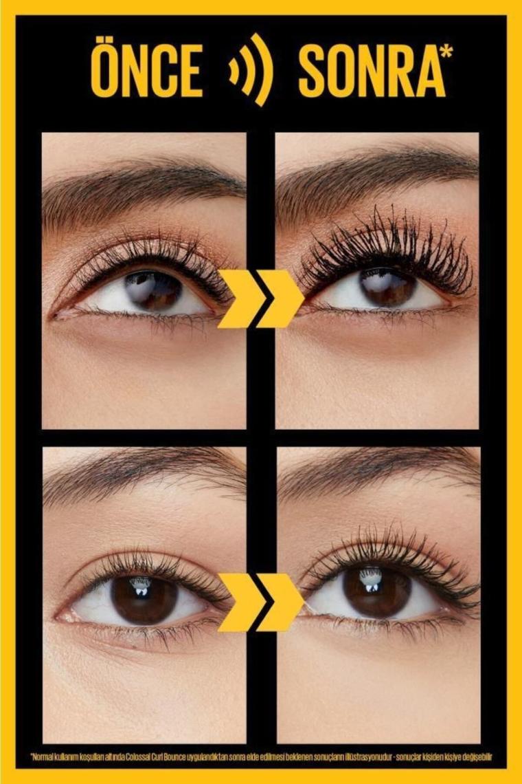 Maybelline New York Colossal Curl Bounce Maskara Black