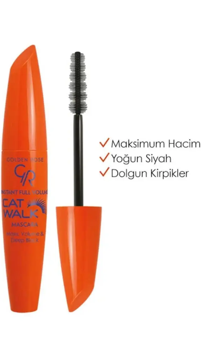 Hacim Veren Siyah Maskara - Instant Full Volume Cat Walk Mascara