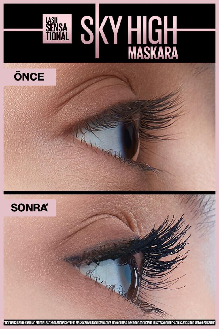 Maybelline New York Lash Sensational Sky High Black Maskara