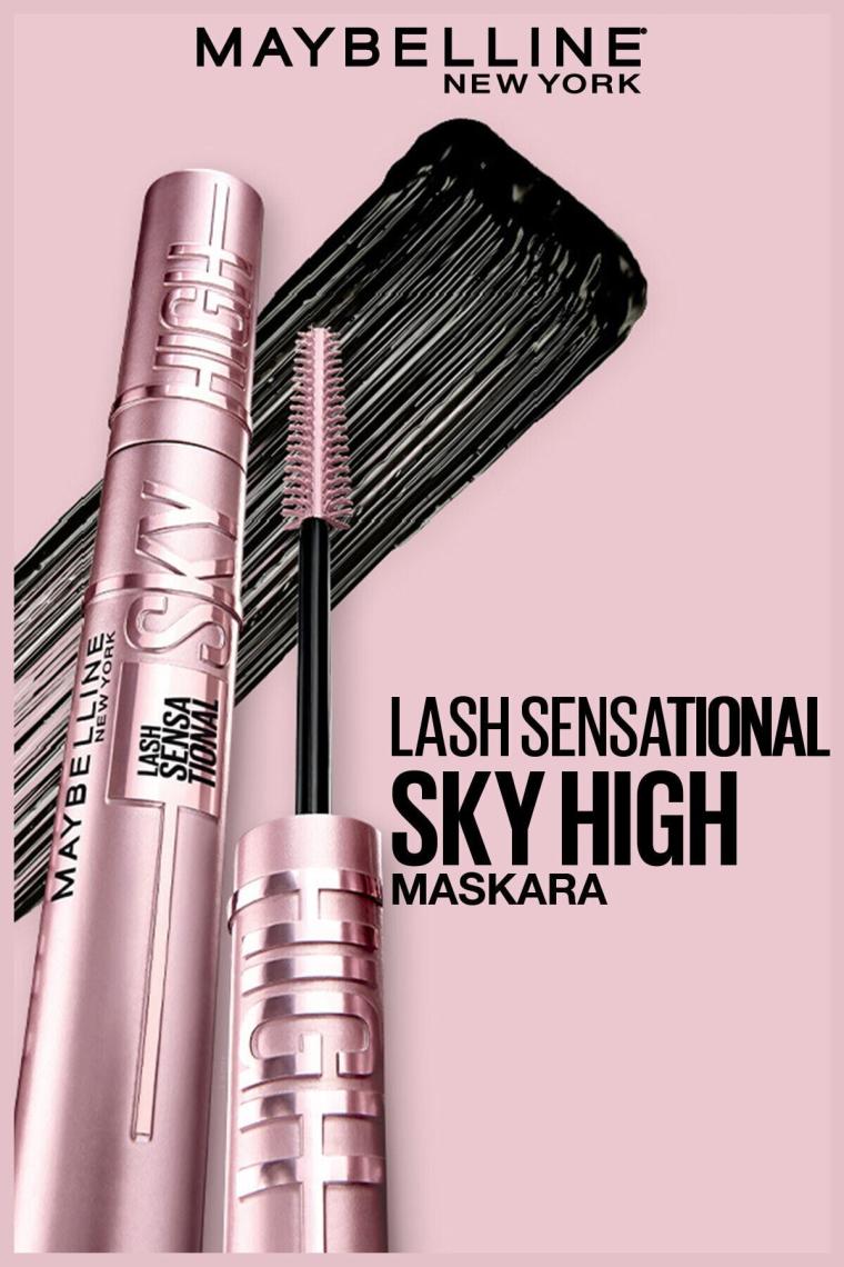 Maybelline New York Lash Sensational Sky High Black Maskara