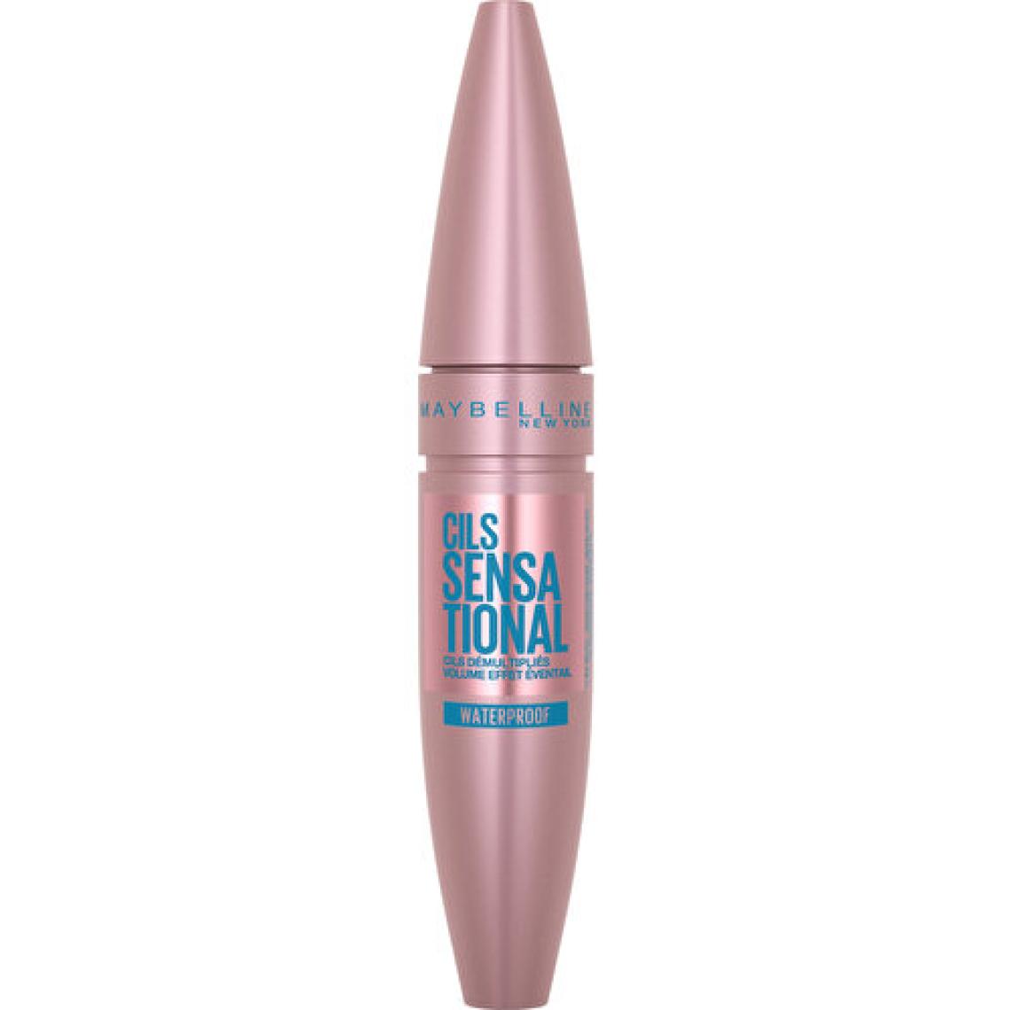 Maybelline Lash Sensational Waterproof Black Suya Dayanıklı Yelpaze Etkili Maskara