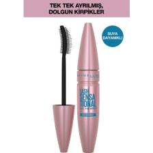 Maybelline Lash Sensational Waterproof Black Suya Dayanıklı Yelpaze Etkili Maskara