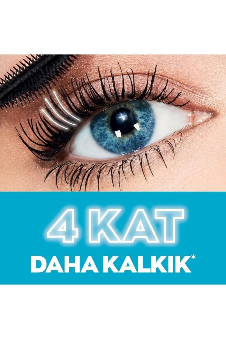 Unlimited Kirpiklere Kalkık Görünüm Veren Maskara 10 Ml. Blackest Black