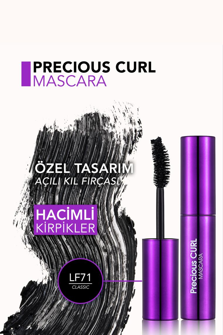 Flormar Precious Curl Siyah Maskara