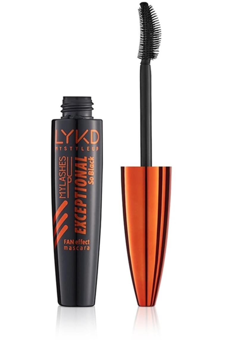 Lykd Exceptional Fan Effect & Curl Maskara - Yelpaze Etkili ve Kıvrım Veren Maskara