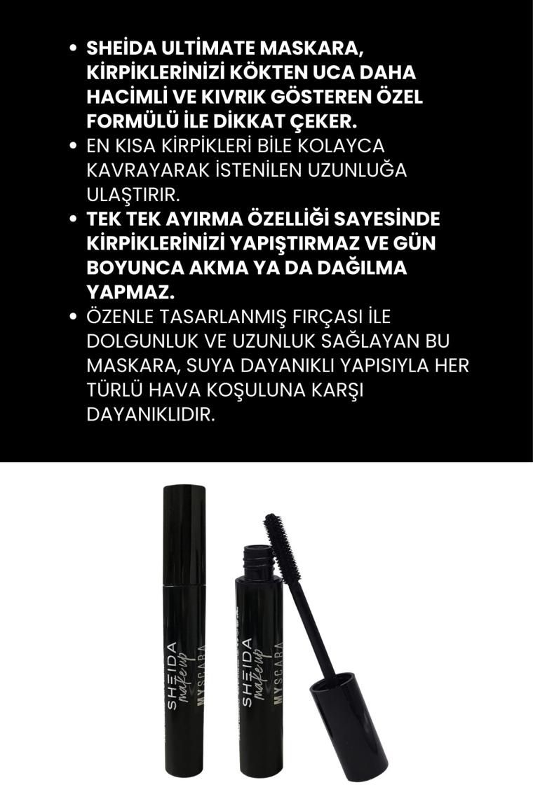 Sheida Myscara Ultimated Siyah