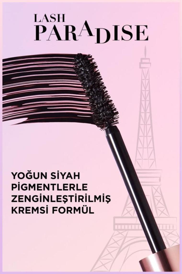 L'oréal Paris Lash Paradise Intense Black Ekstra Siyah Maskara