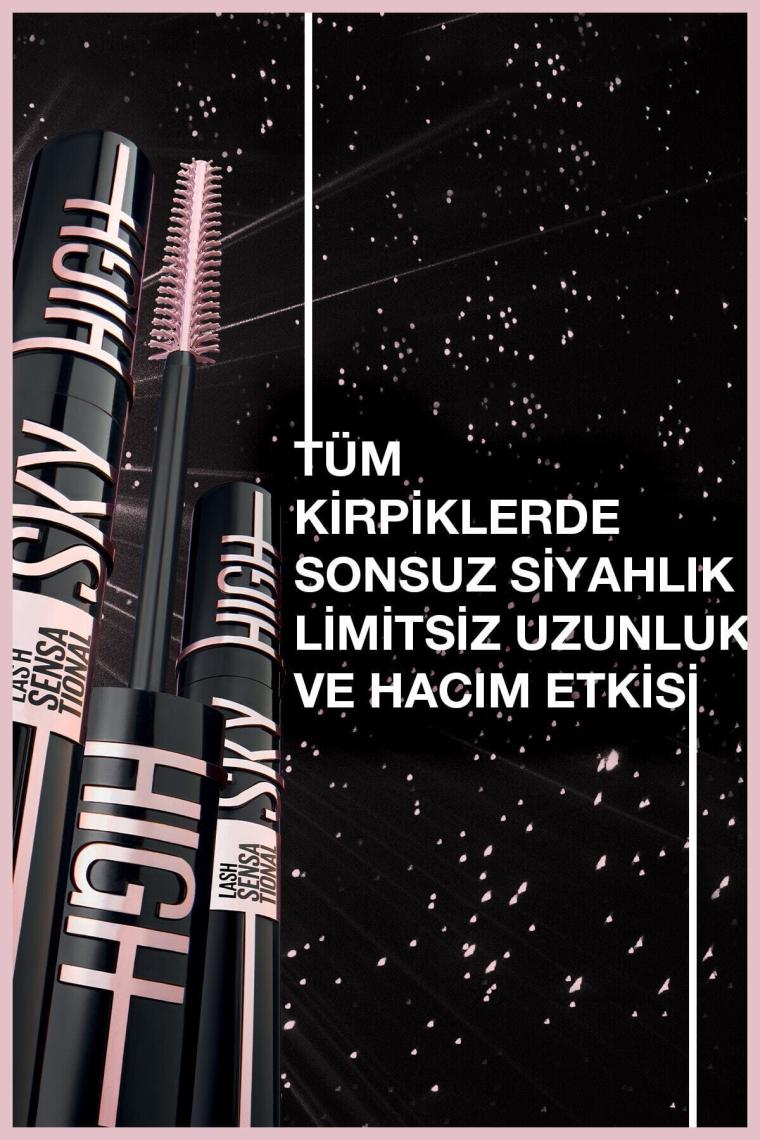 Maybelline New York Lash Sensational Sky High Cosmic Black Maskara