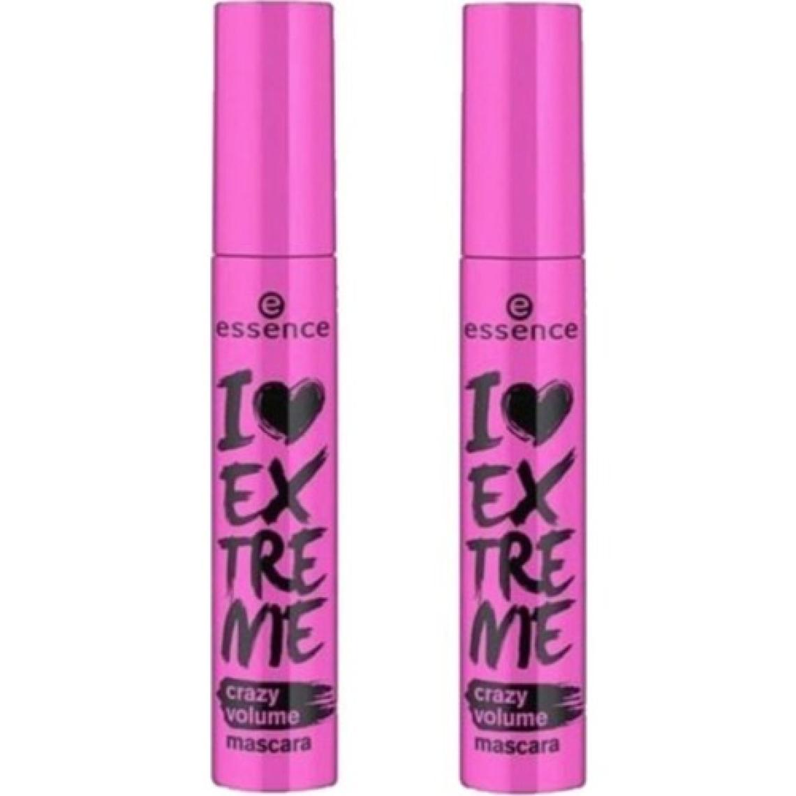 Essence I Love Crazy Volume Hacim Maskara x 2