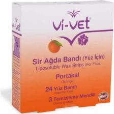 Vi-Vet Portakal Çiçeği Yüz için 24'lü Sir Ağda Bandı