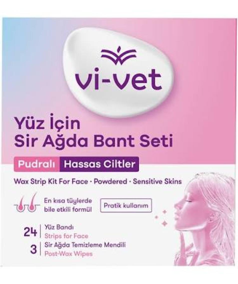 Vivet Pudralı Yüz İçin Sir Ağda Bandı