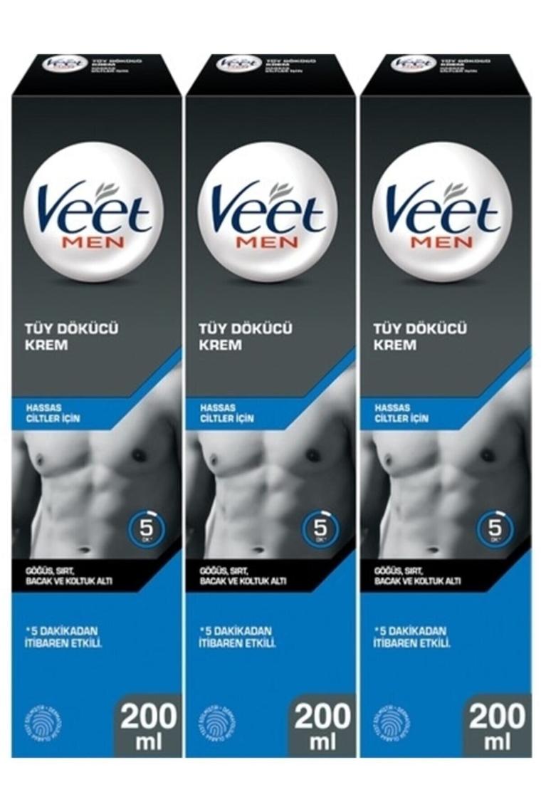Erkeklere Özel Tüy Dökücü Krem Hassas Ciltler 600ml