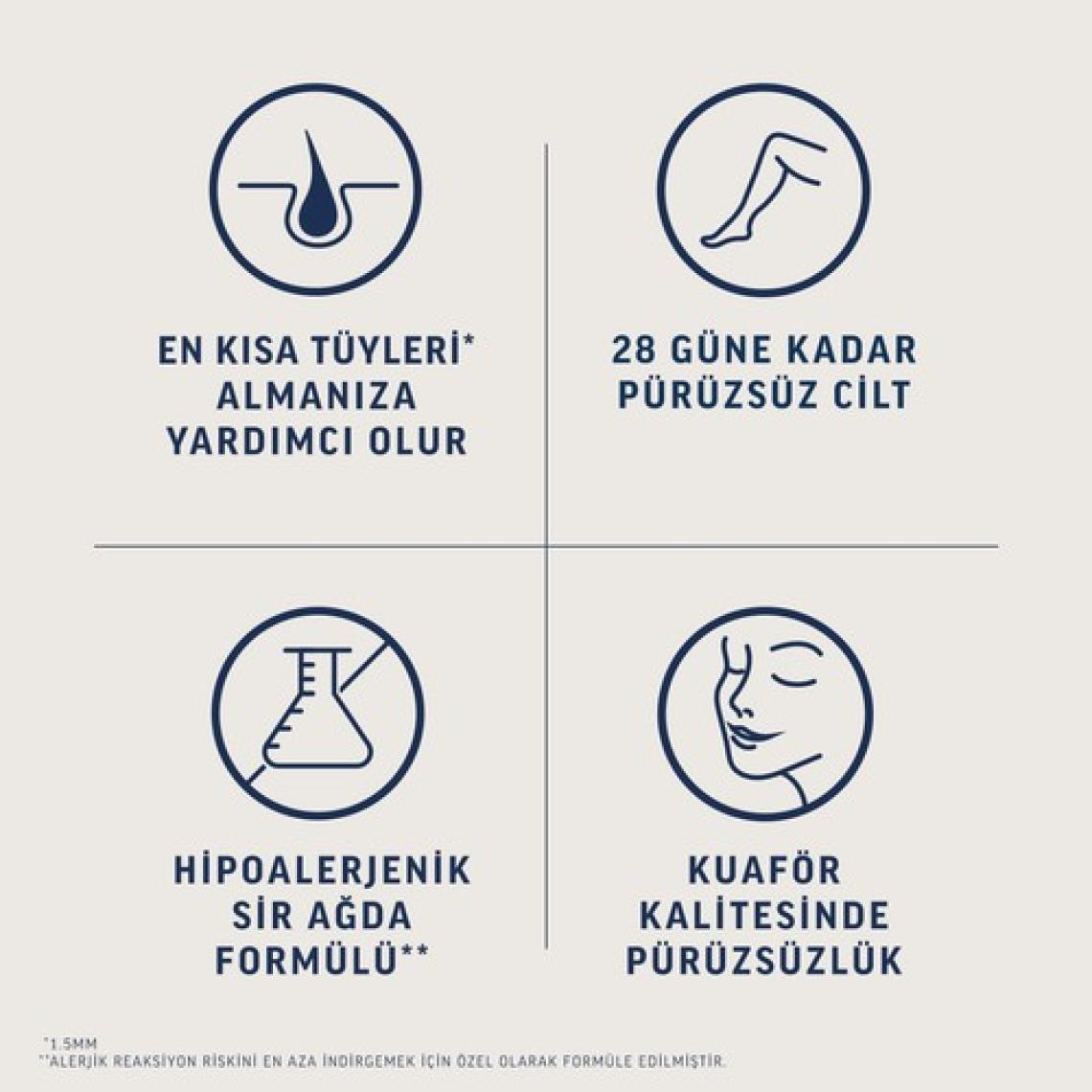 Veet Pure Hipoalerjenik Sir Ağda Bandı Yüz Bölgesi 20'li