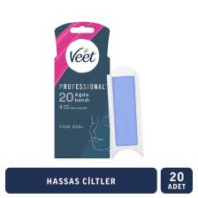 Professional Yüz Ağda Bandı Hassas Ciltler 20'li