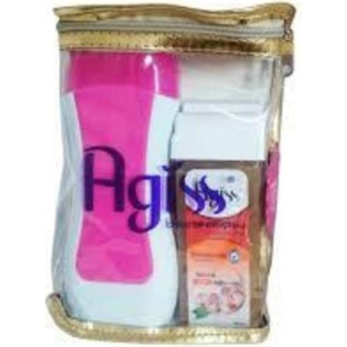 Easyso Agiss Çantalı Set Sir Ağda Isıtıcısı+ Roll-On Büyük Tam Set