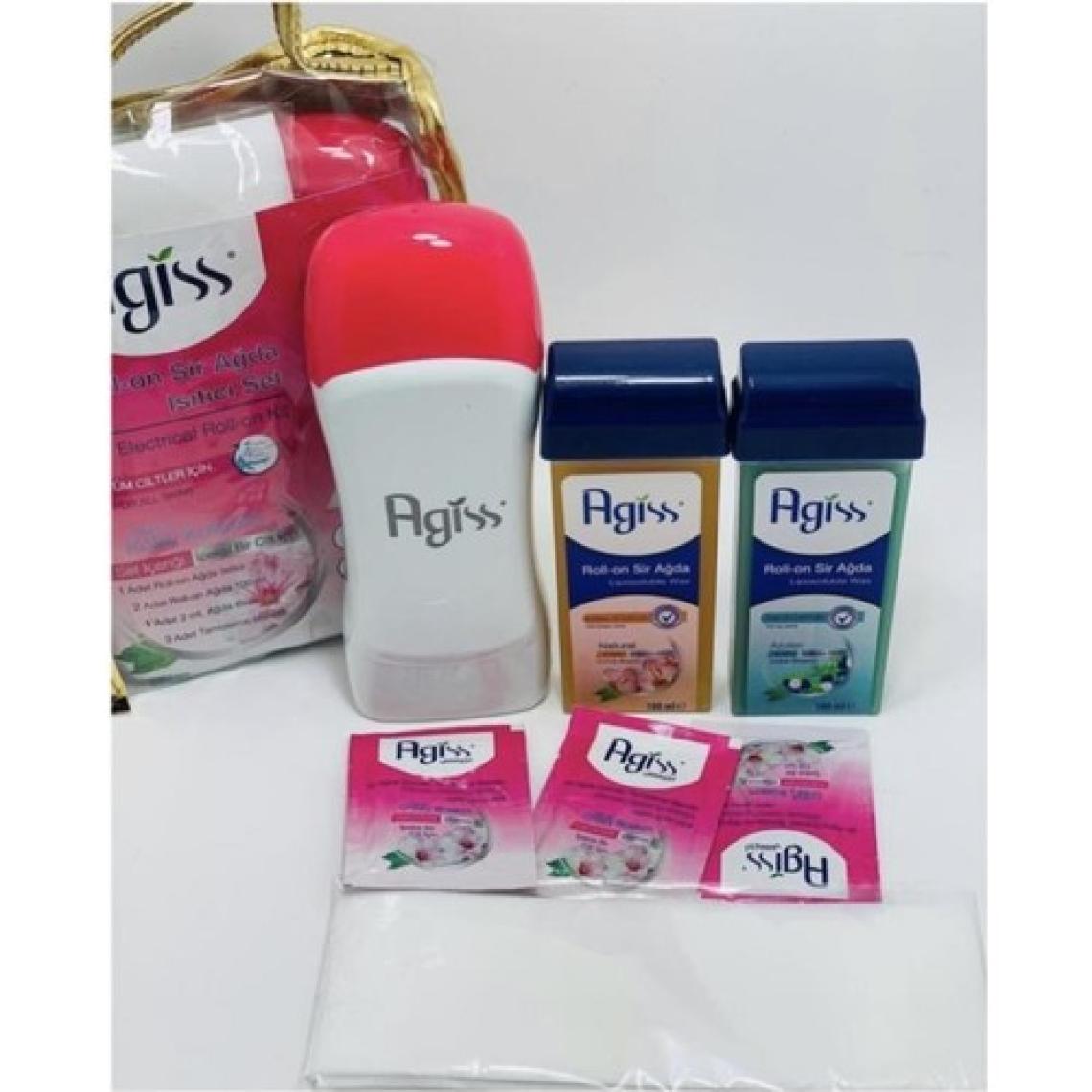 Easyso Agiss Çantalı Set Sir Ağda Isıtıcısı+ Roll-On Büyük Tam Set
