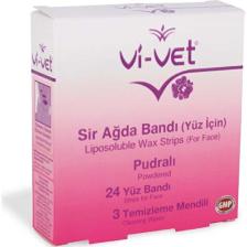 Vi-Vet Pudralı Yüz için 24'lü Sir Ağda Bandı