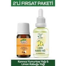 Tüy Azaltıcı Etkili Limon Kabuğu Yağı Serumu 30ml& Karınca Yumurtası Yağı 20ml