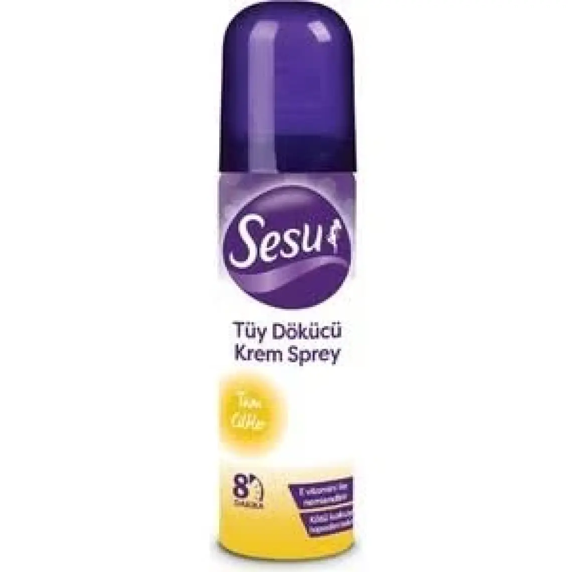 Sesu Tüy Dökücü Krem Sprey Normal Ciltler 150 ml