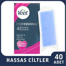 Veet Professıonal 40LI Sir Ağda Bantları
